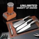 Industrial Grade Rolling Knife Sharpener - Professional Sharpening System for Kitchen - Image 2