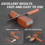 Industrial Grade Rolling Knife Sharpener - Professional Sharpening System for Kitchen - Image 6