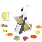Multi-Functional 12-in-1 Vegetable Slicer, Chopper & Mandoline with Container - Image 2