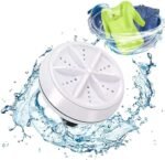 2-in-1 Portable Mini Washing Machine with Spin Dryer - Small Tub for Travel - Image 7