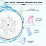 2-in-1 Portable Mini Washing Machine with Spin Dryer - Small Tub for Travel - Image 6